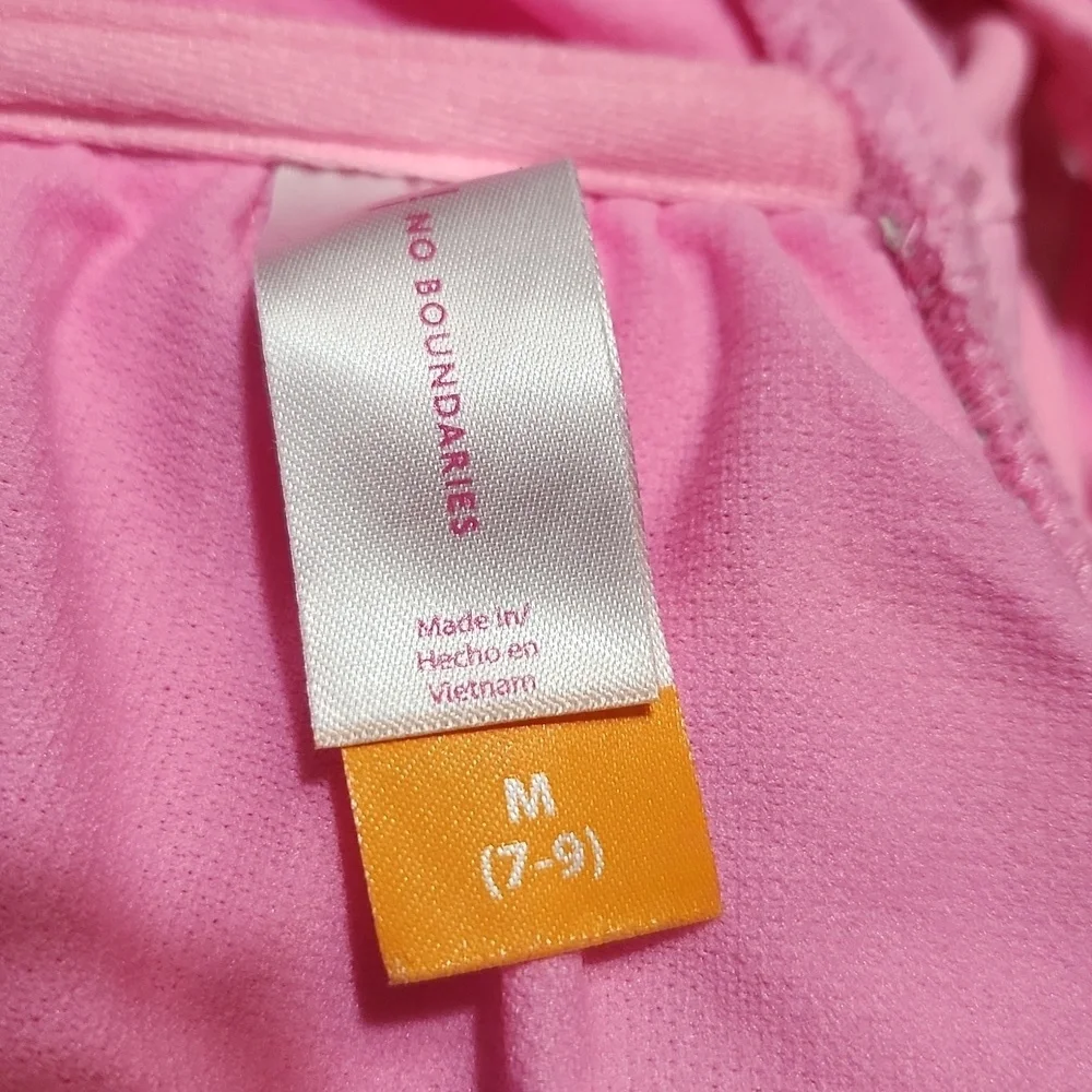 No Boundaries Pink Activewear Top